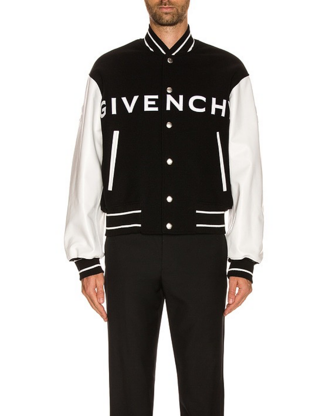GIVENCHY
Wool & Leather Varsity Jacket - SpinServe