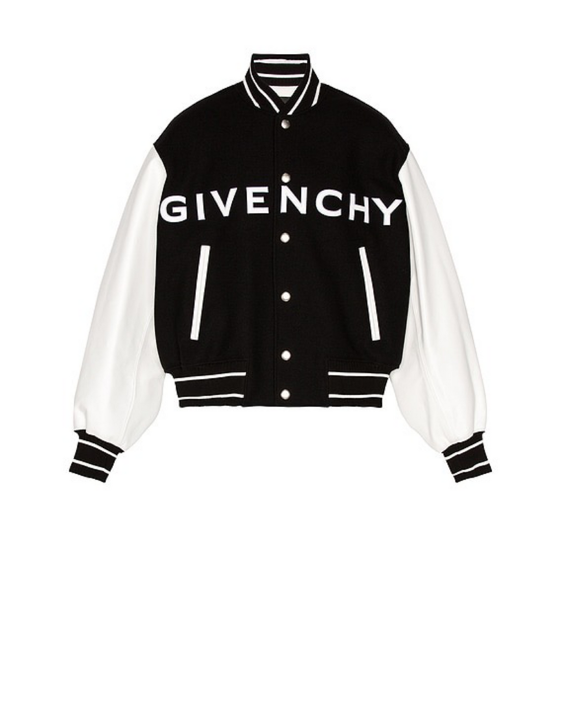 GIVENCHY
Wool & Leather Varsity Jacket - SpinServe