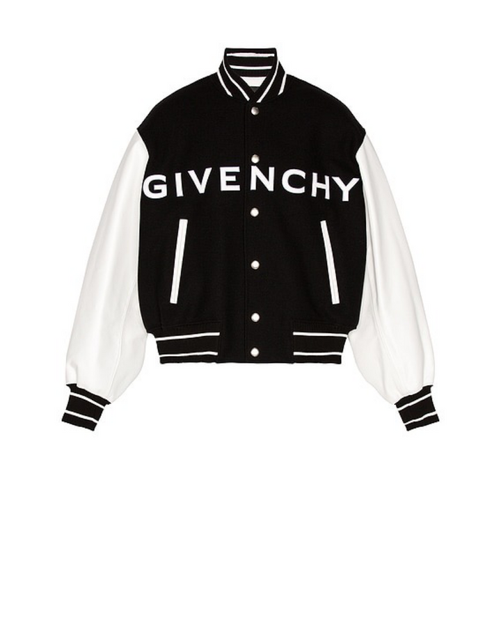 GIVENCHY
Wool & Leather Varsity Jacket - SpinServe